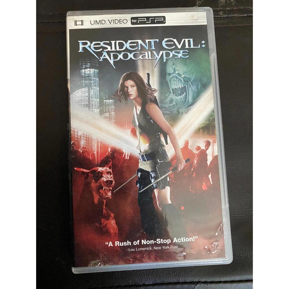 Resident Evil Apocalypse PSP UMD Movie (Untested)